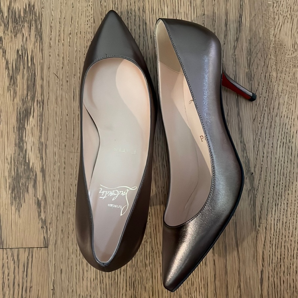 Christian Louboutin Sharka Pump - Pewter